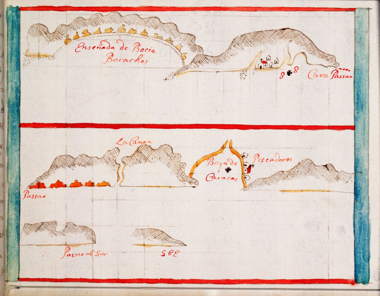 Punta Borrachos, Cabo Pasado och Bahia de Caraquez av Basil Ringrose