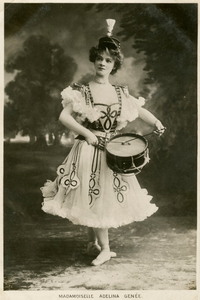 Adelina Genee, danskfödd brittisk balettdansös, c1906. av Bassano Studio