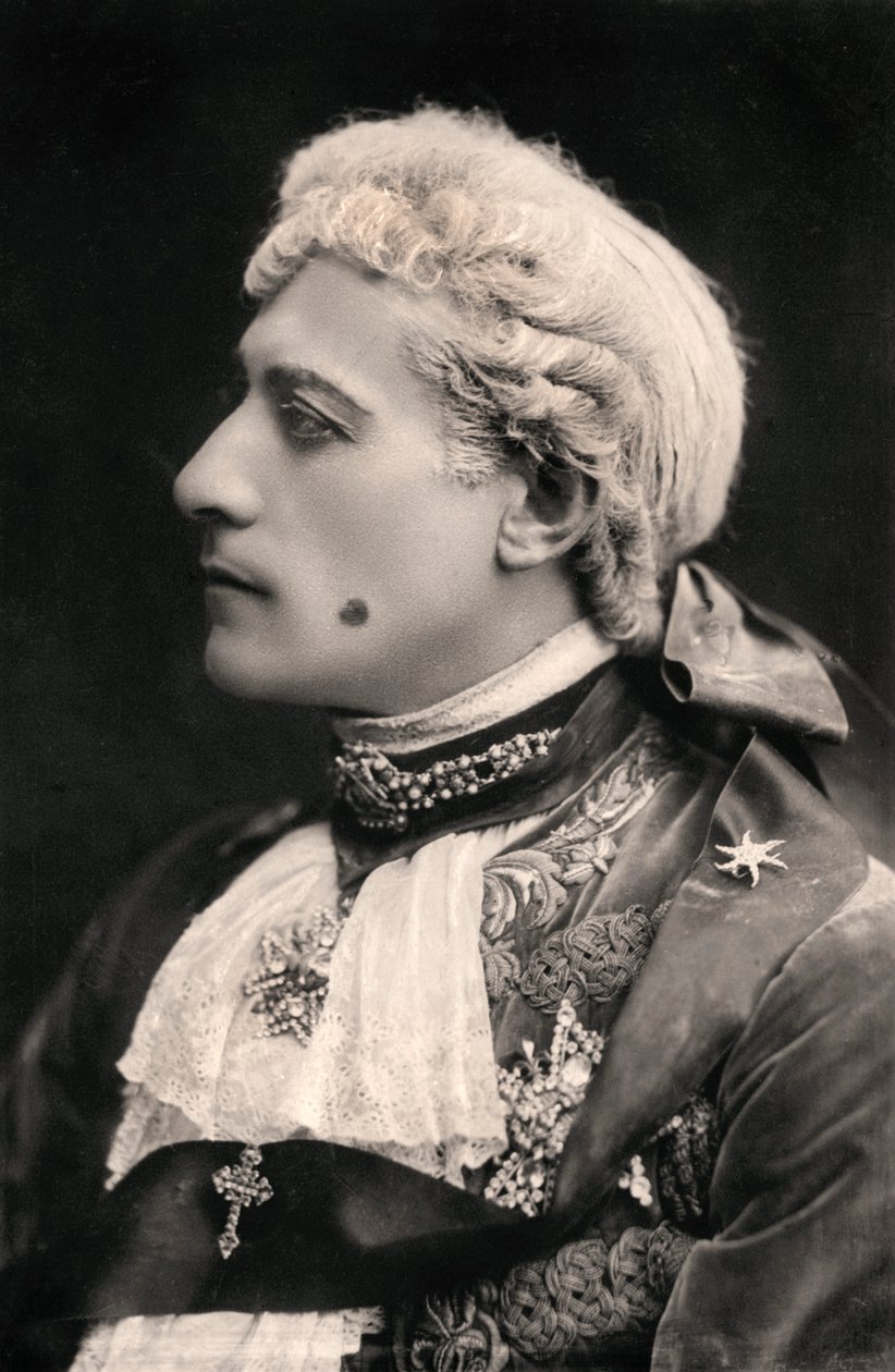 Lewis Waller 1860-1915, engelsk skådespelare, 1906. av Bassano Studio