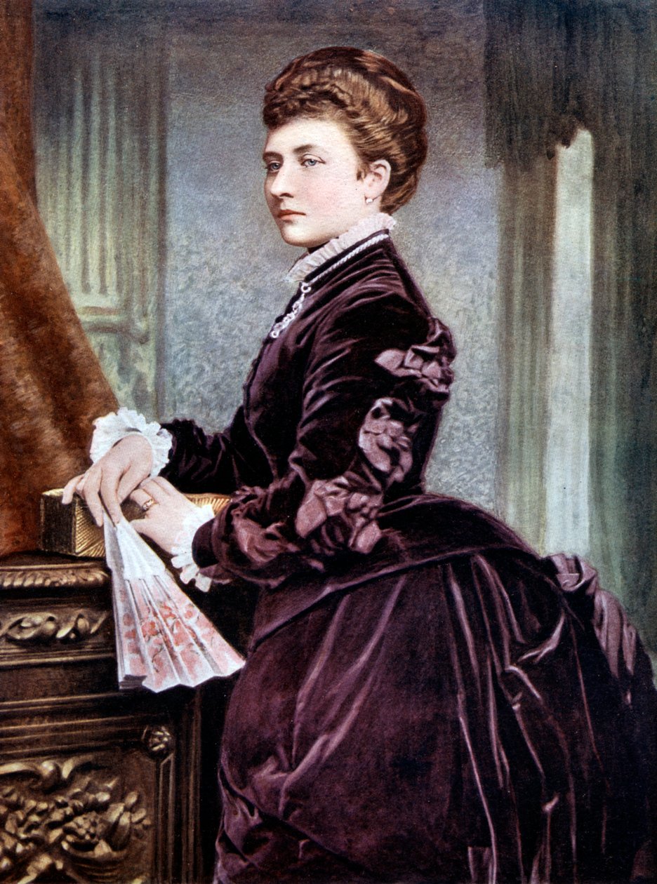 Prinsessan Louise, hertiginna av Argyll, sent 1800-tidigt 1900-tal. av Bassano Studio