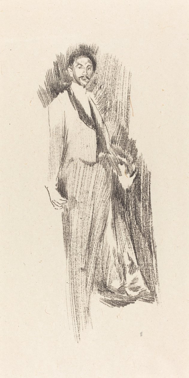 Greve Robert de Montesquiou av Beatrice Godwin Whistler after James McNeill Whistler
