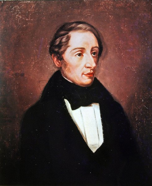 Porträtt av Carl Maria von Weber, 1819 av Beckhauer Beckhauer