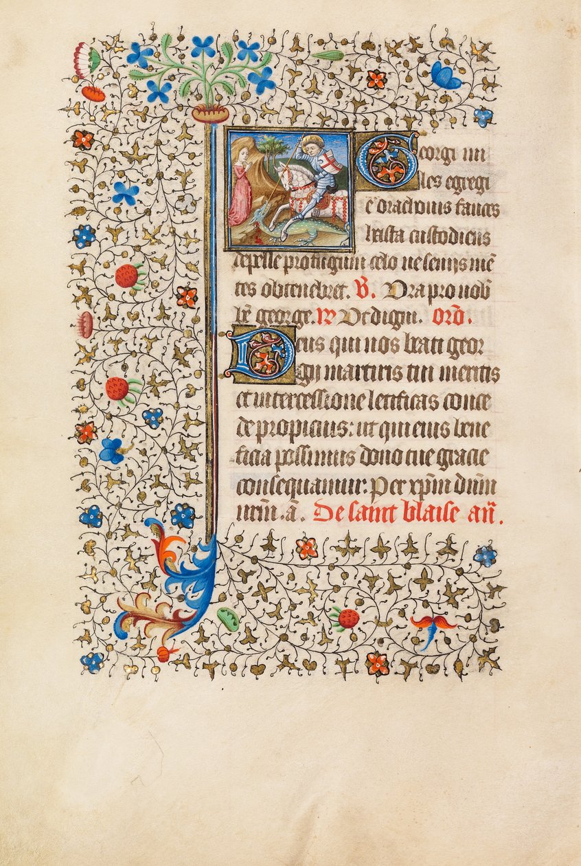 Sankt Göran och draken av Bedford Master