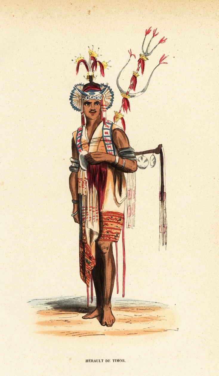 Herald of Amarasi, Kupang, Timor, Västtimor, Indonesien av Belgian School