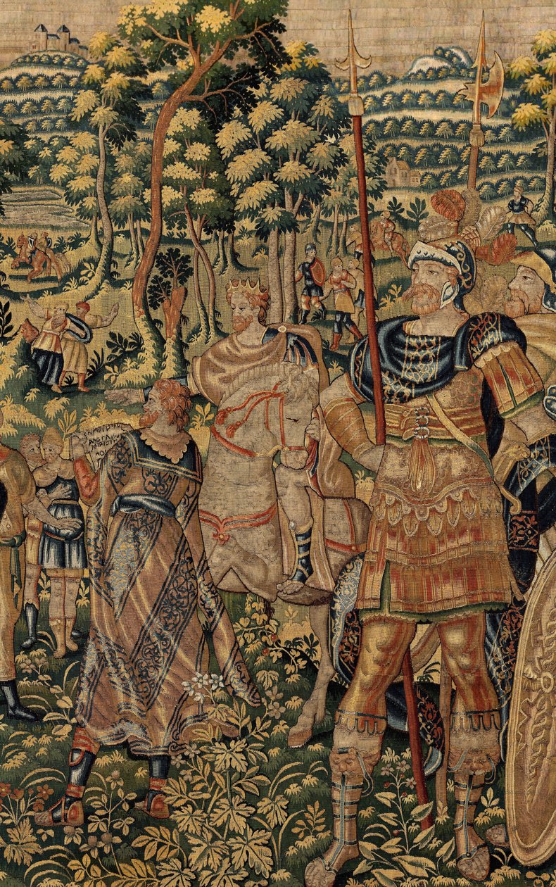 Berättelsen om Cyrus II den store, ca 1590 (gobeläng) av Belgian School