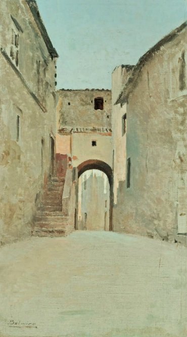  Patio Mediterraneon av Belmiro de Almeida