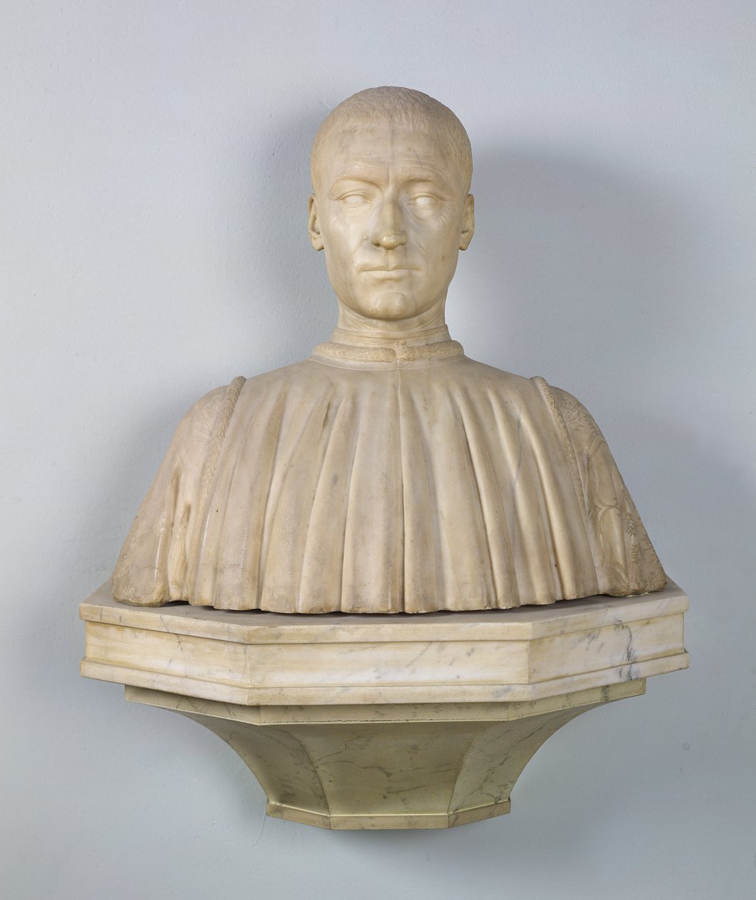 Byst av Filippo Strozzi (1428-91) 1475 (marmor) av Benedetto da Maiano