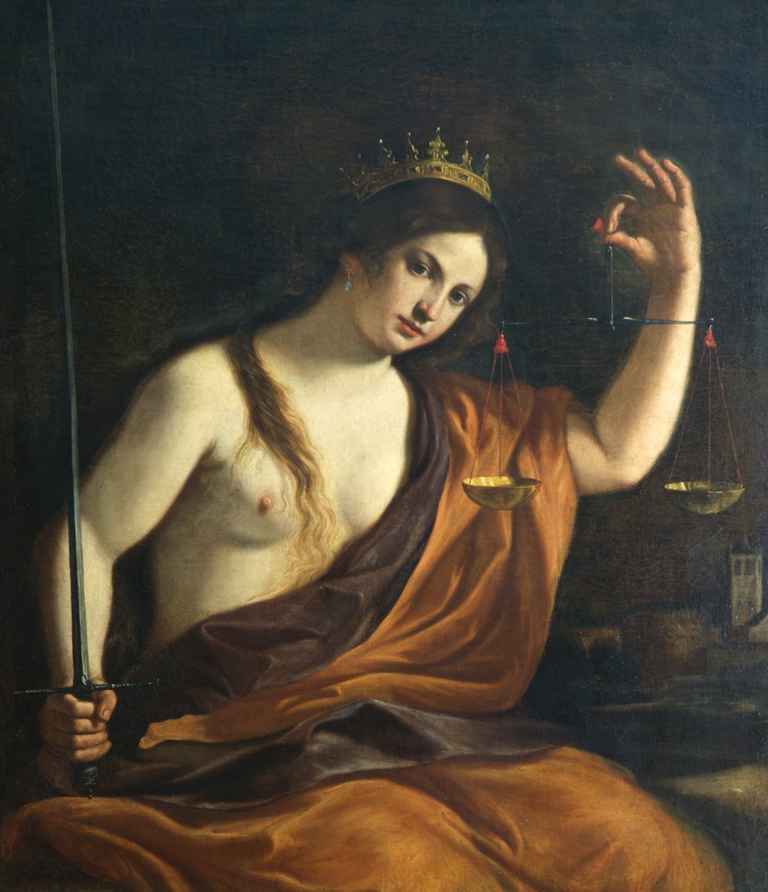 Rättvisa av Benedetto the Elder Gennari