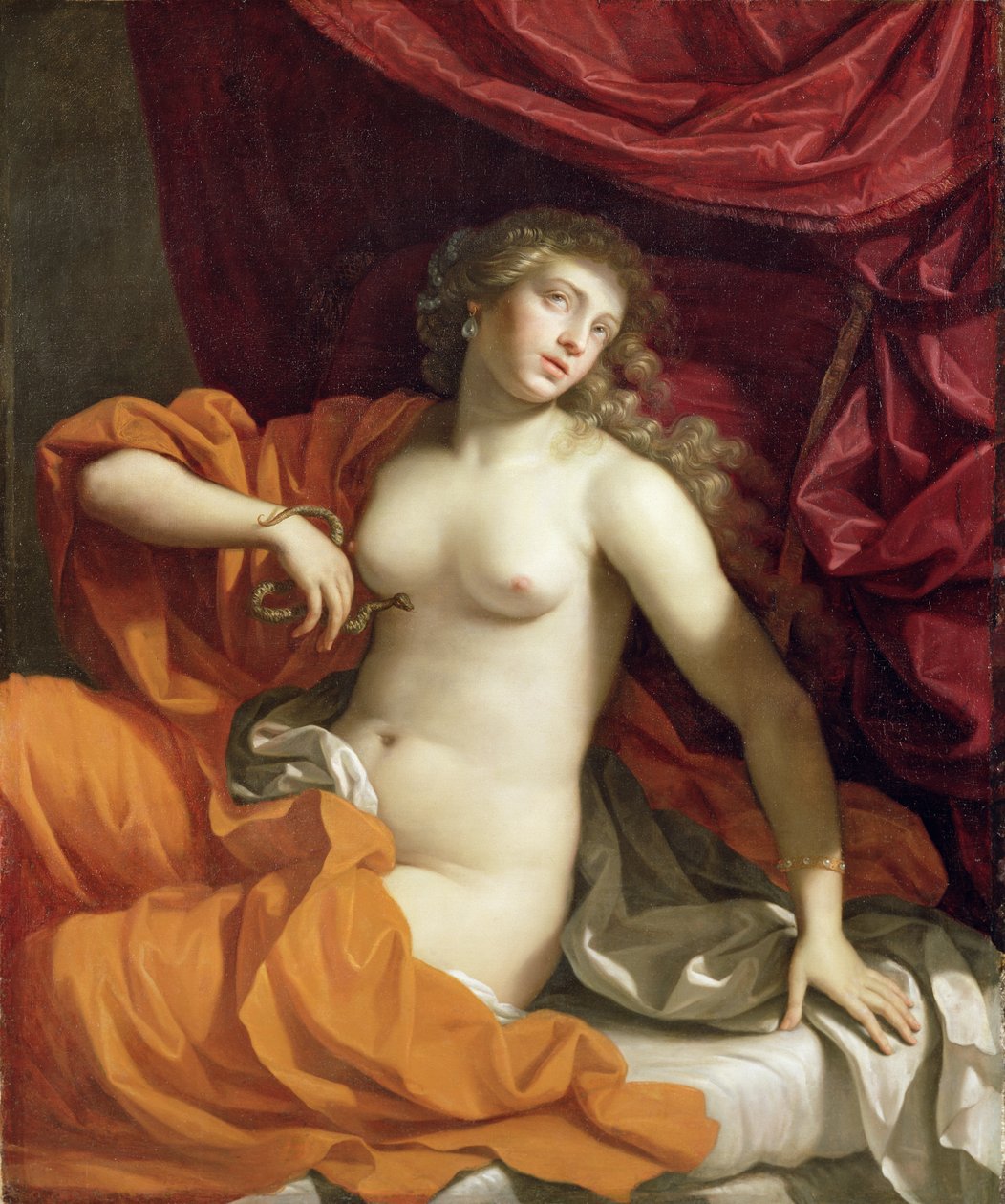 Cleopatra, ca 1674-75 av Benedetto the Younger Gennari