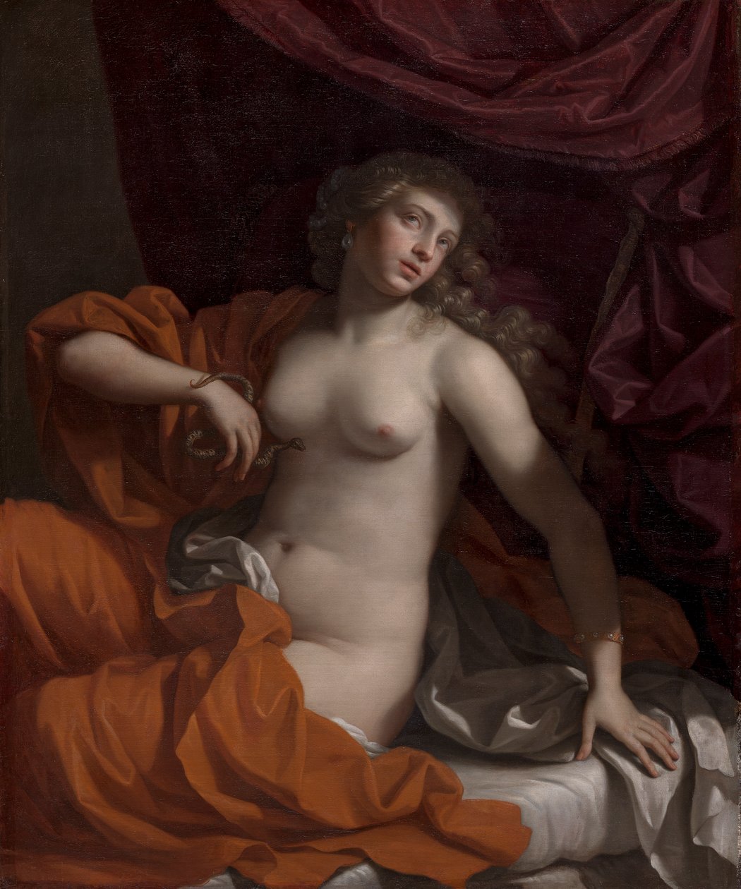 Cleopatra av Benedetto Gennari