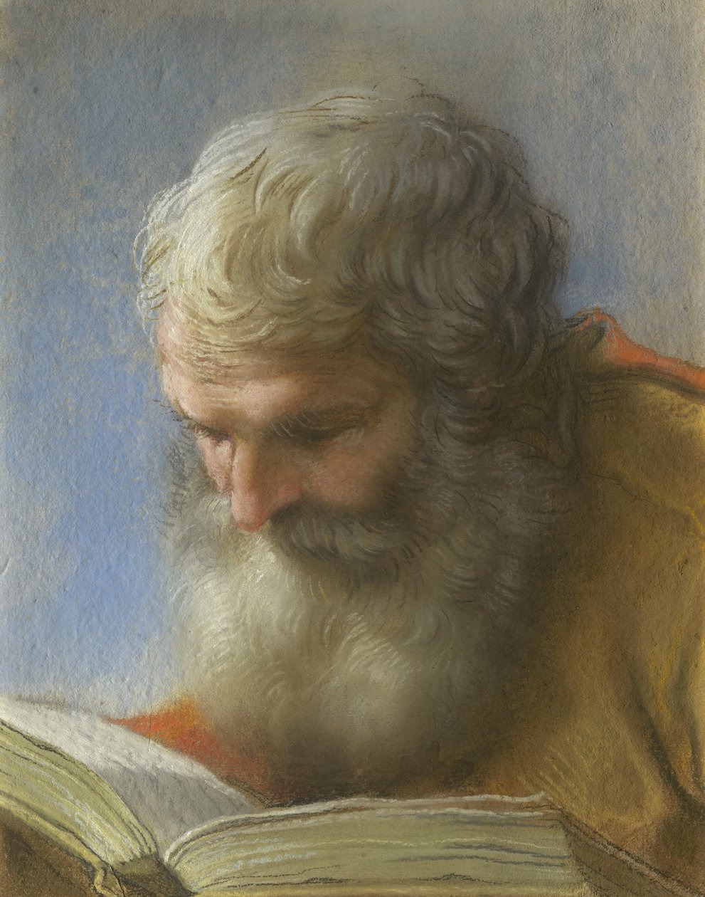 Chef för en apostelläsning, 1712 av Benedetto Luti