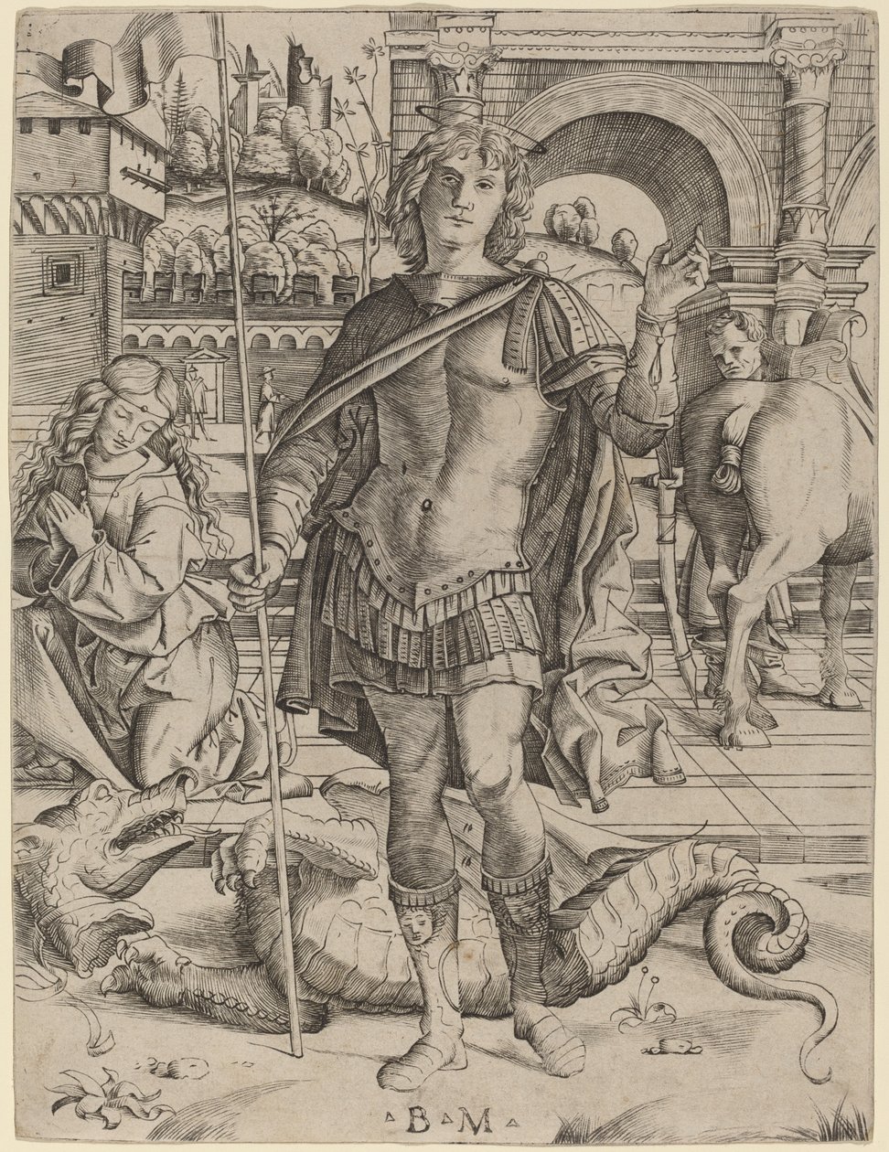 Sankt Georg av Benedetto Montagna