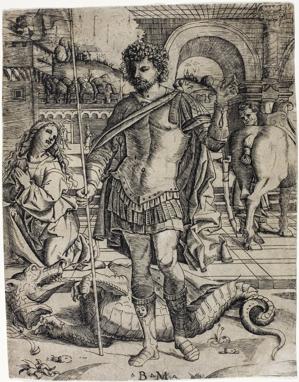 Sankt Georg av Benedetto Montagna