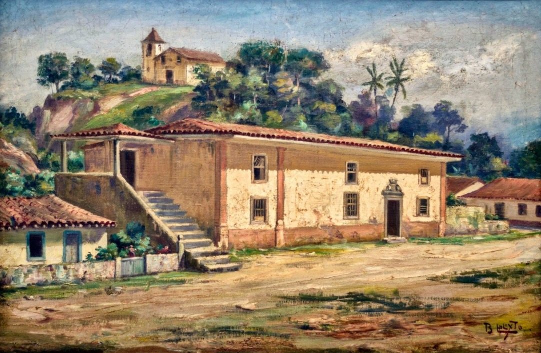  Casa do Trem e Capela de Santa Catarinan av Benedito Calixto