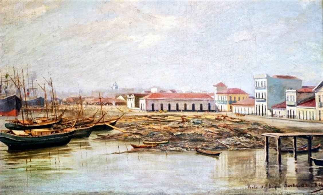  Porto do Bispo em 1886n av Benedito Calixto