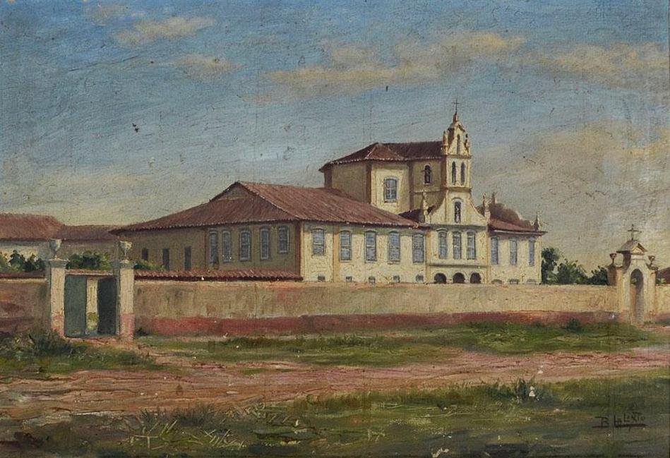  Recolhimento de Nossa Senhora da Luz em Sao Paulo - 1860n av Benedito Calixto
