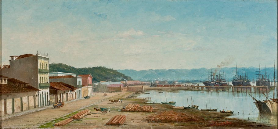  The Ramp of Porto do Bispo in SantosnPortugues: Rampa do Porto do Bispo em Santosn av Benedito Calixto