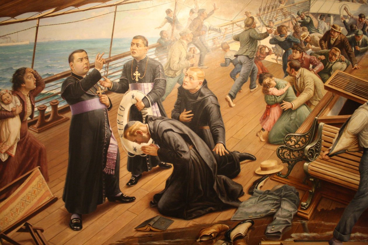  Wreck of the SirionPortugues: Naufragio do Sirion av Benedito Calixto