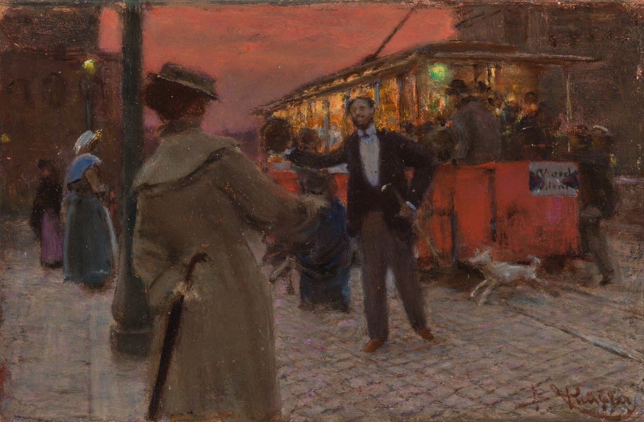 Romersk spårväg, 1905 av Benes Knupfer