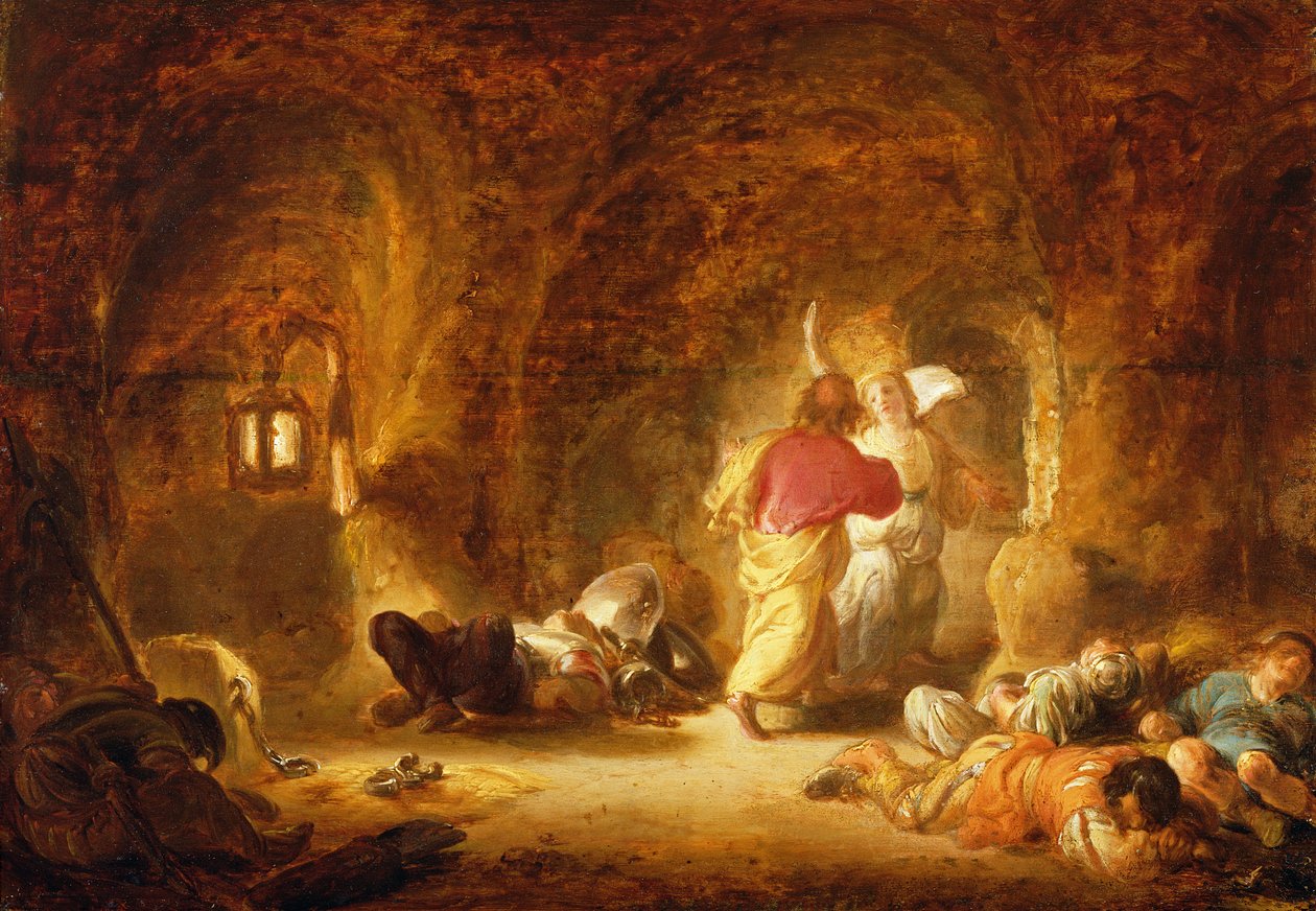 Peters befrielse av Benjamin Gerritsz. Cuyp
