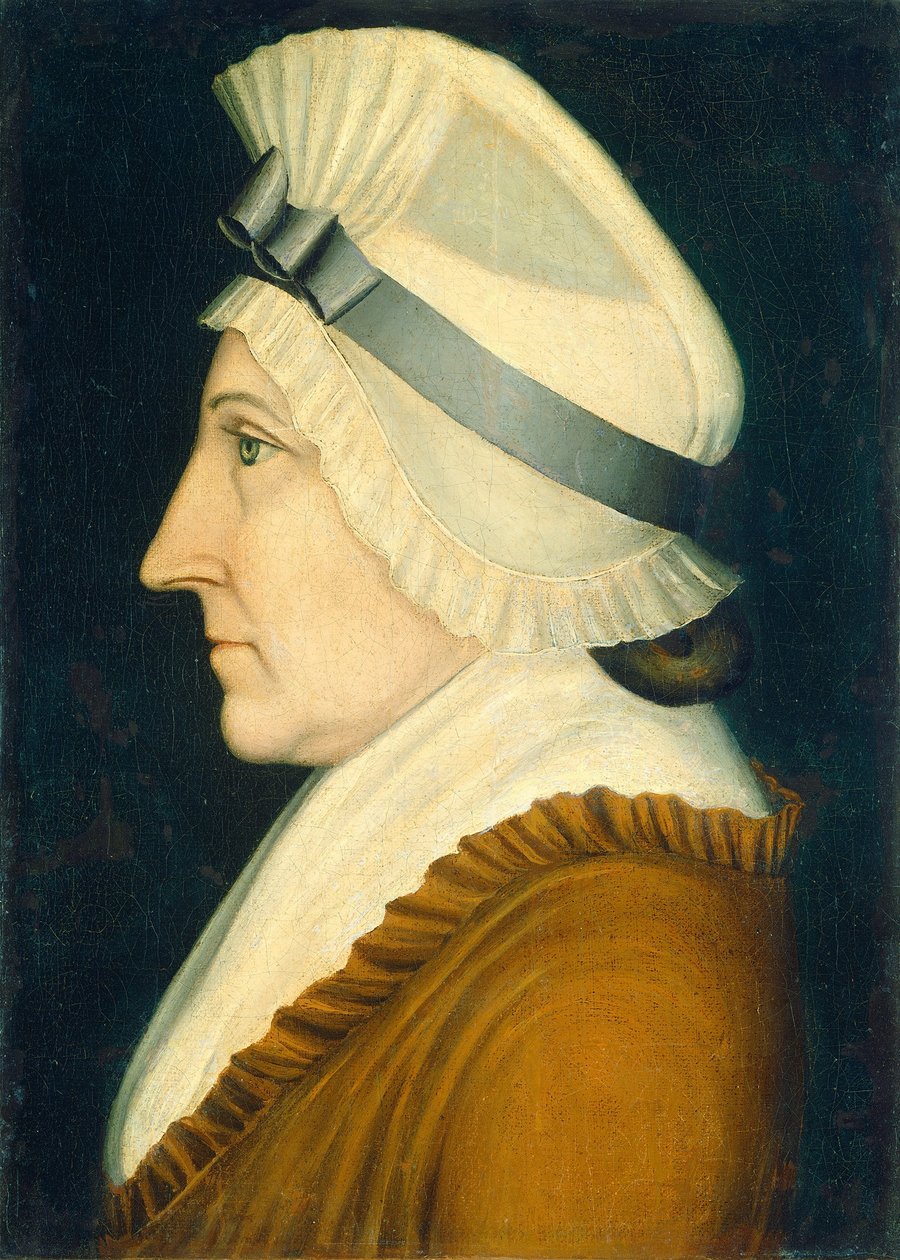 Lady i en mob cap av Benjamin Greenleaf