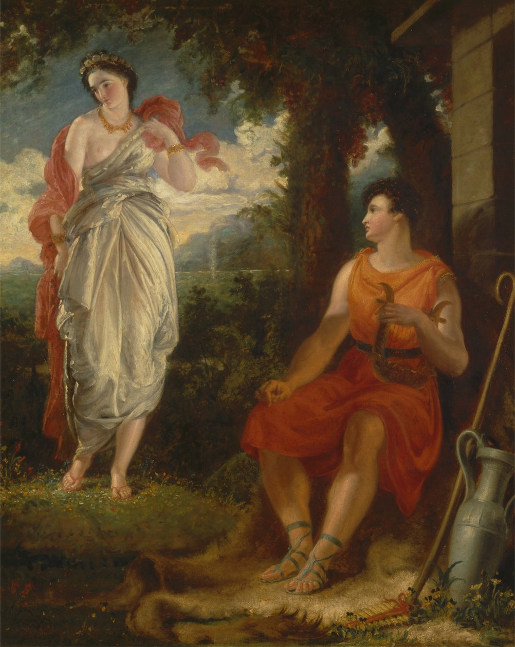 Venus och Anchises av Benjamin Haydon
