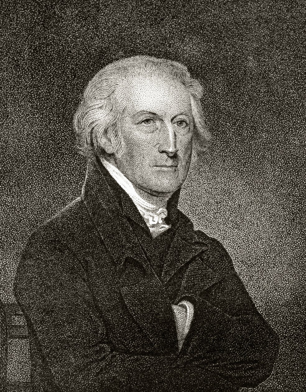 George Clymer, graverad av James Barton Longacre (1794-1869) av Benjamin Trott