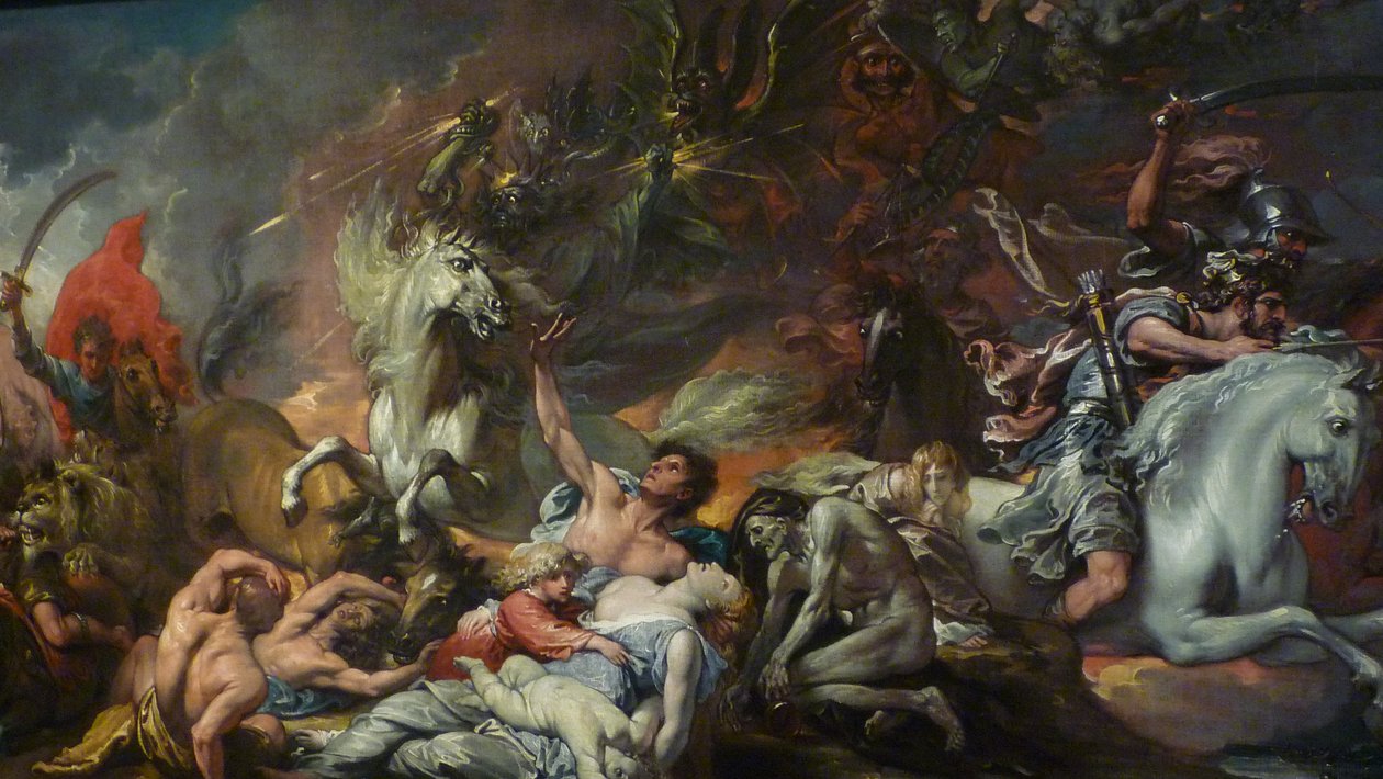 Death on a Pale Horse av Benjamin West