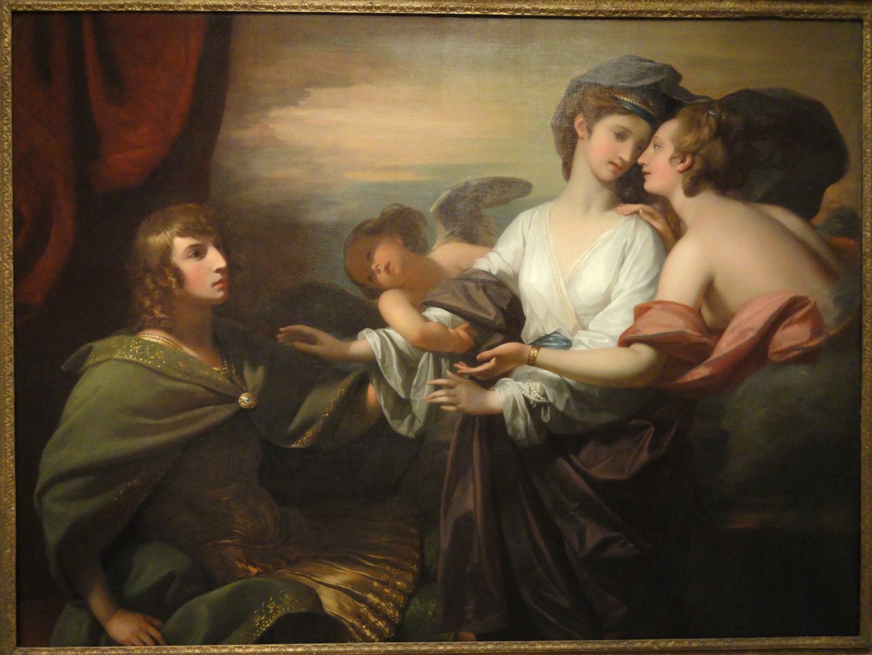 Helen Brought to Paris av Benjamin West