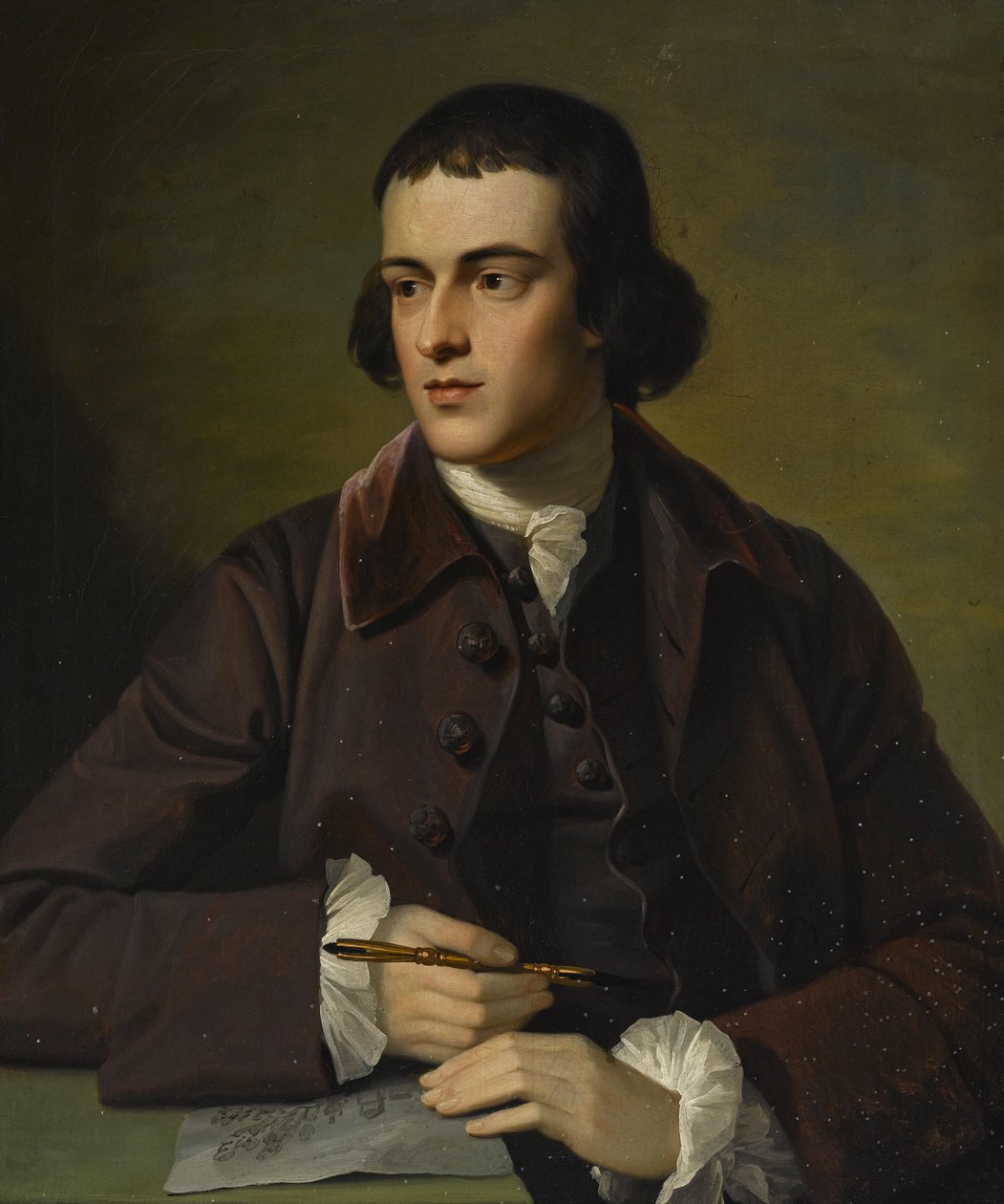 Porträtt av John Gray, tredje son till Harry Gray, 4: e jarlen av Stamford, daterad 1766 av Benjamin West