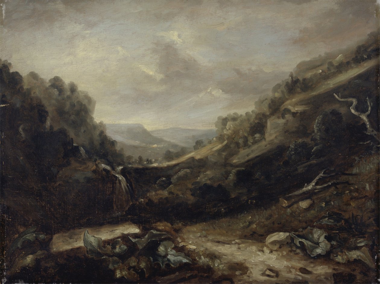 West Country Landscape (olja på duk) av Benjamin Barker