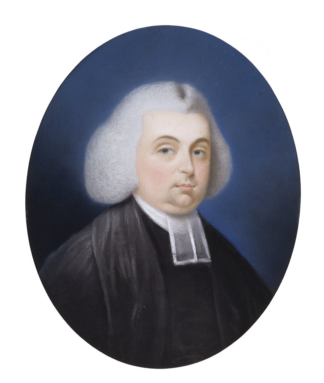 Porträtt av pastor James Diman av Benjamin Blyth