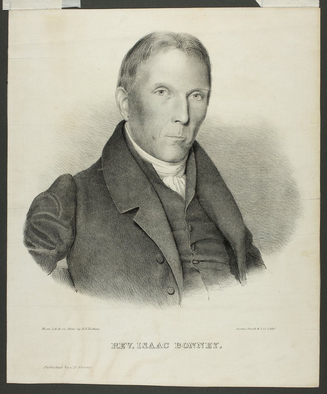 Pastor Isaac Bonney av Benjamin F. Nutting