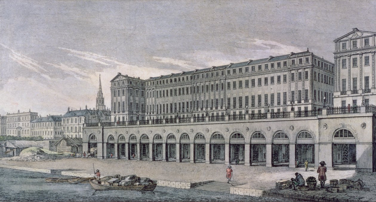 Byggnaderna som kallas Adelphi, London, 1771 av Benjamin Green