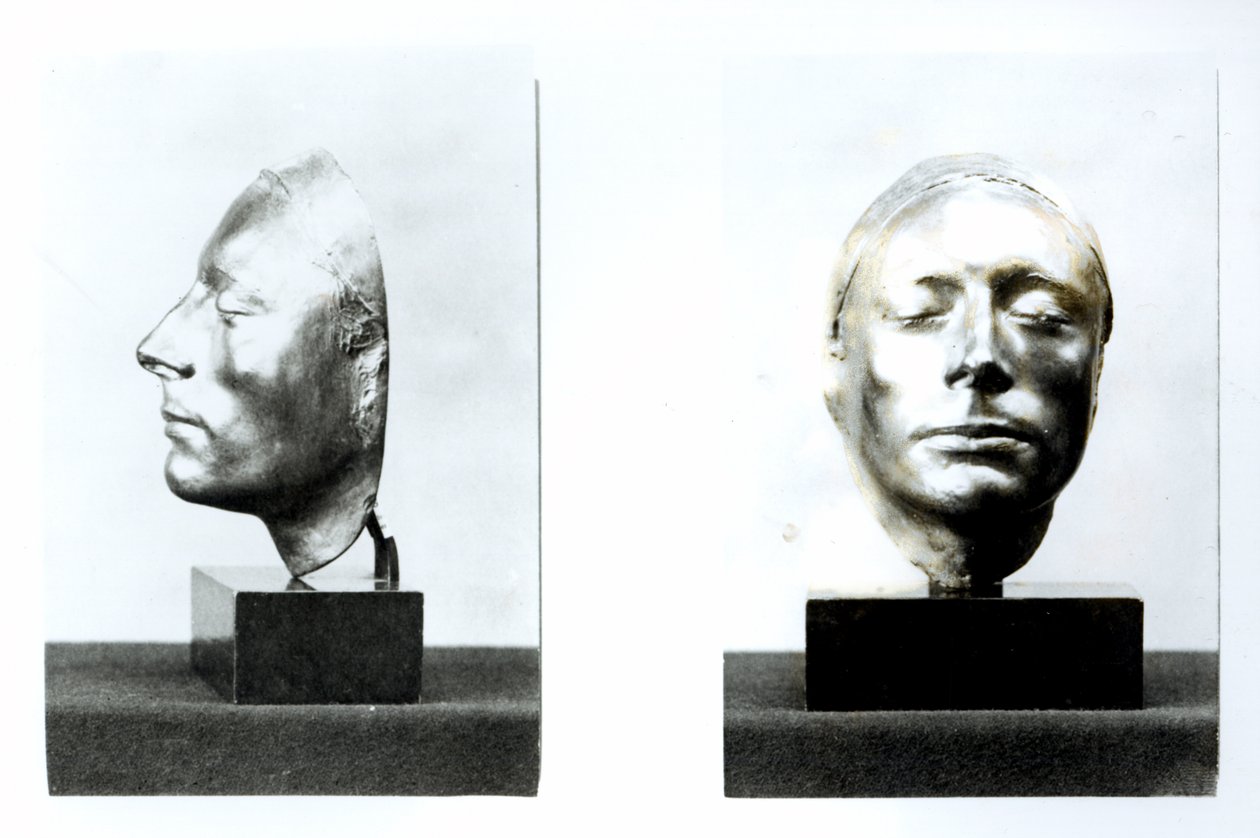 Life-Mask of John Keats (1795-1821) (elektrotyp) av Benjamin Haydon