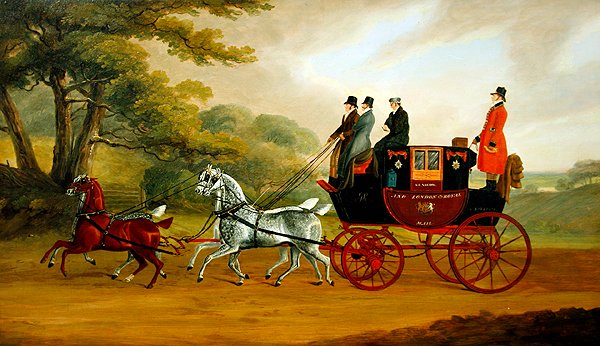 Glasgow och London Royal Mail (olja ombord) av Benjamin Herring