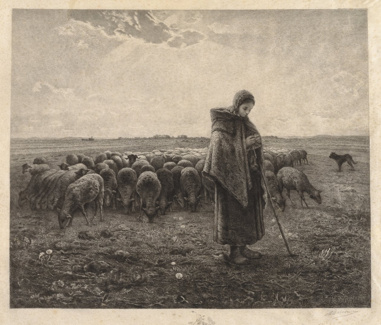 Fårhuset av Benjamin Louis Auguste Damman