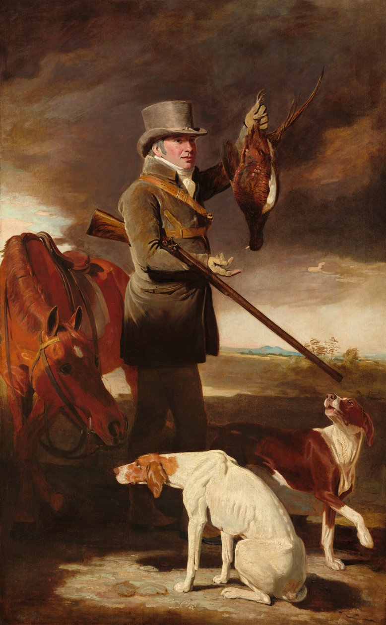 J.G. Shaddick, den berömde idrottsmannen, 1806. av Benjamin Marshall