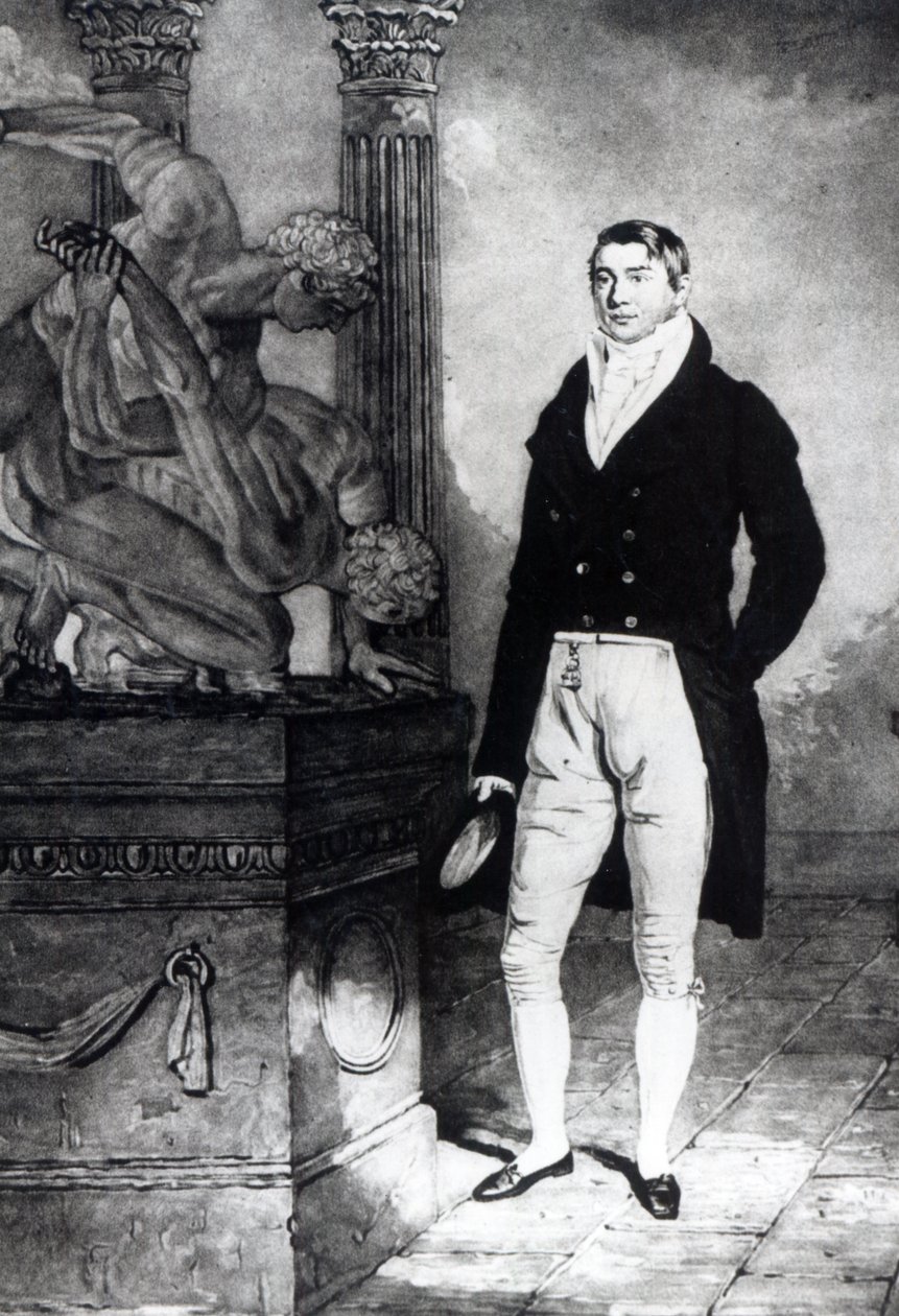 John Gulley, ca 1810 (litho) av Benjamin Marshall