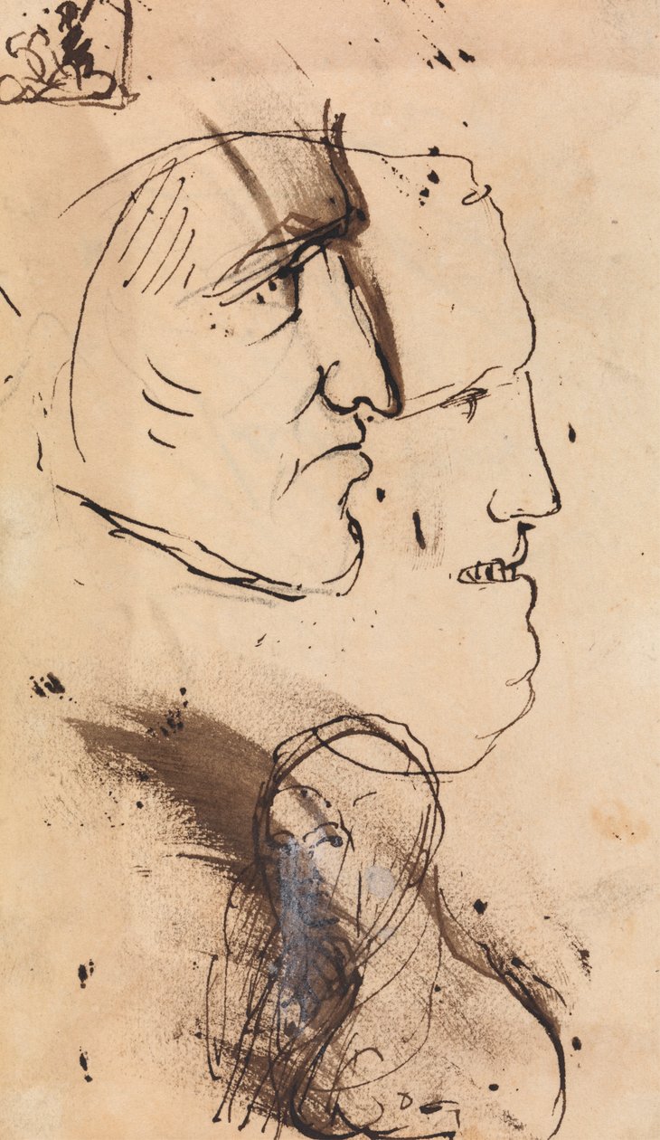 Porträttstudier av Benjamin Robert Haydon