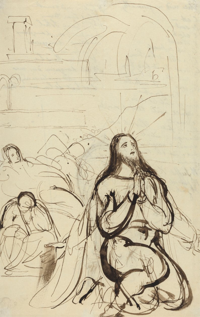 Studera för, Agony in the Garden av Benjamin Robert Haydon