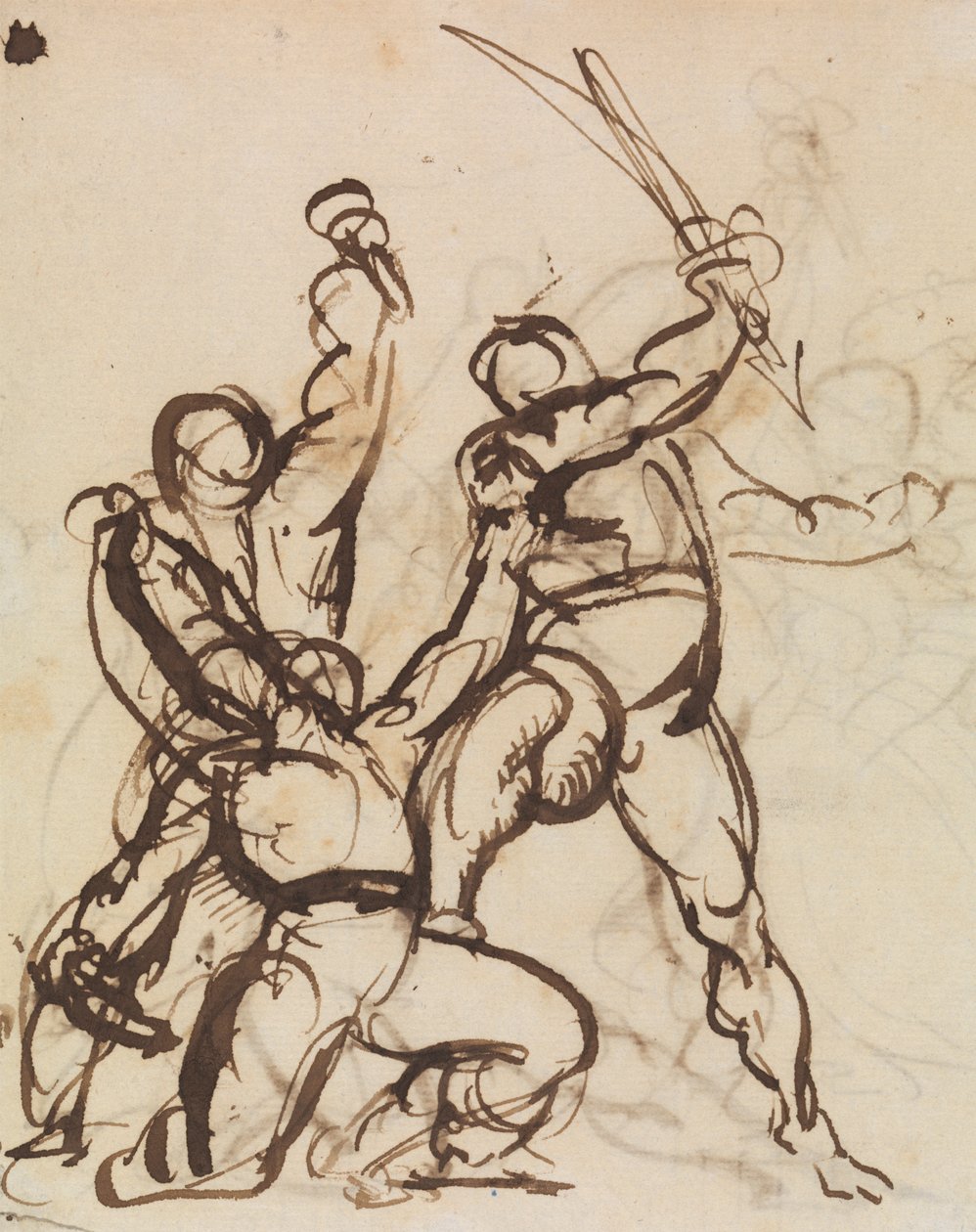Studie av en strid av Benjamin Robert Haydon