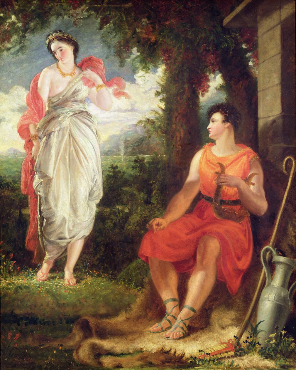 Venus och Anchises av Benjamin Robert Haydon
