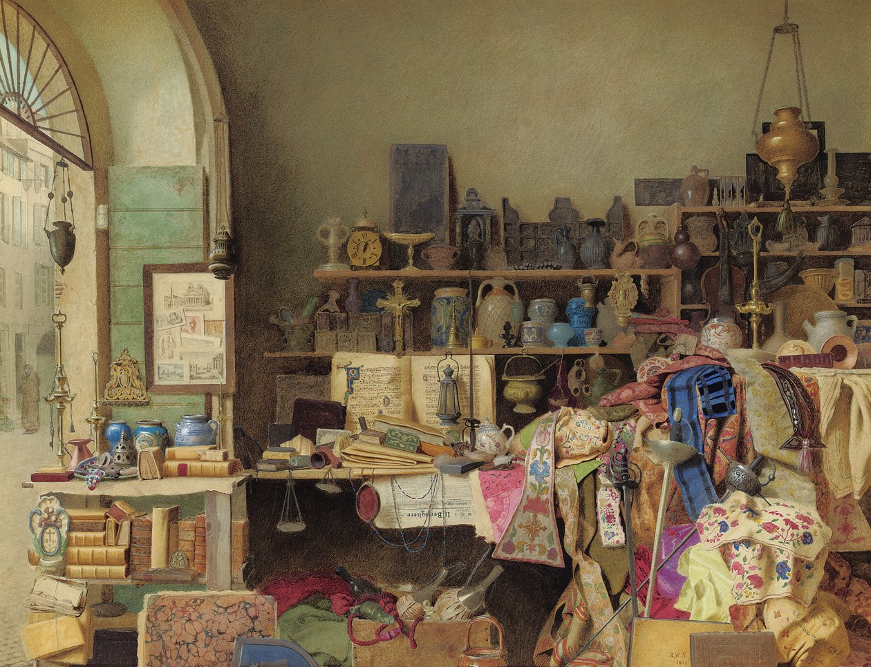 Lite Rom; En liten bit av Rom, 1884 av Benjamin Walter Spiers