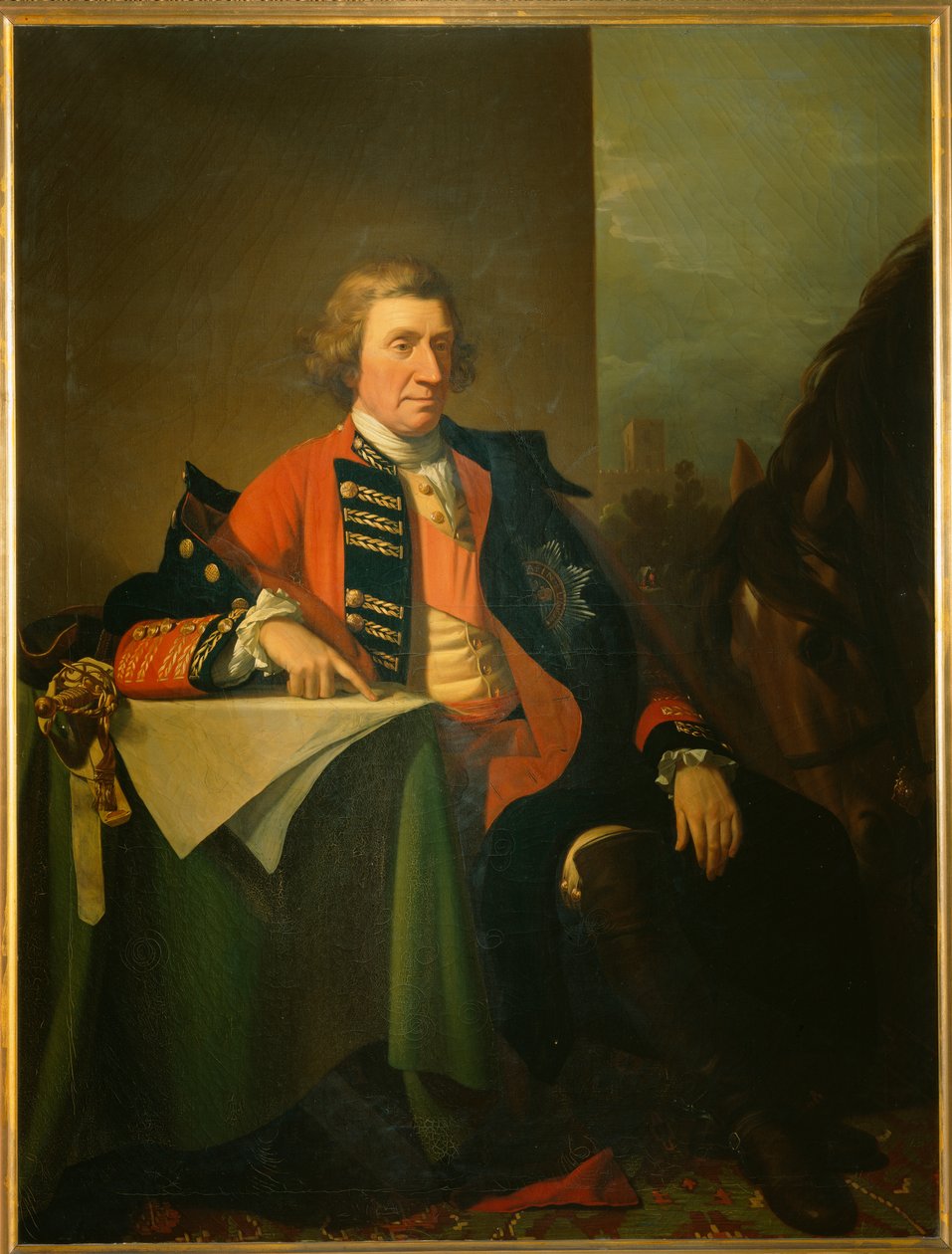 Sir John Griffin (olja på duk) av Benjamin West