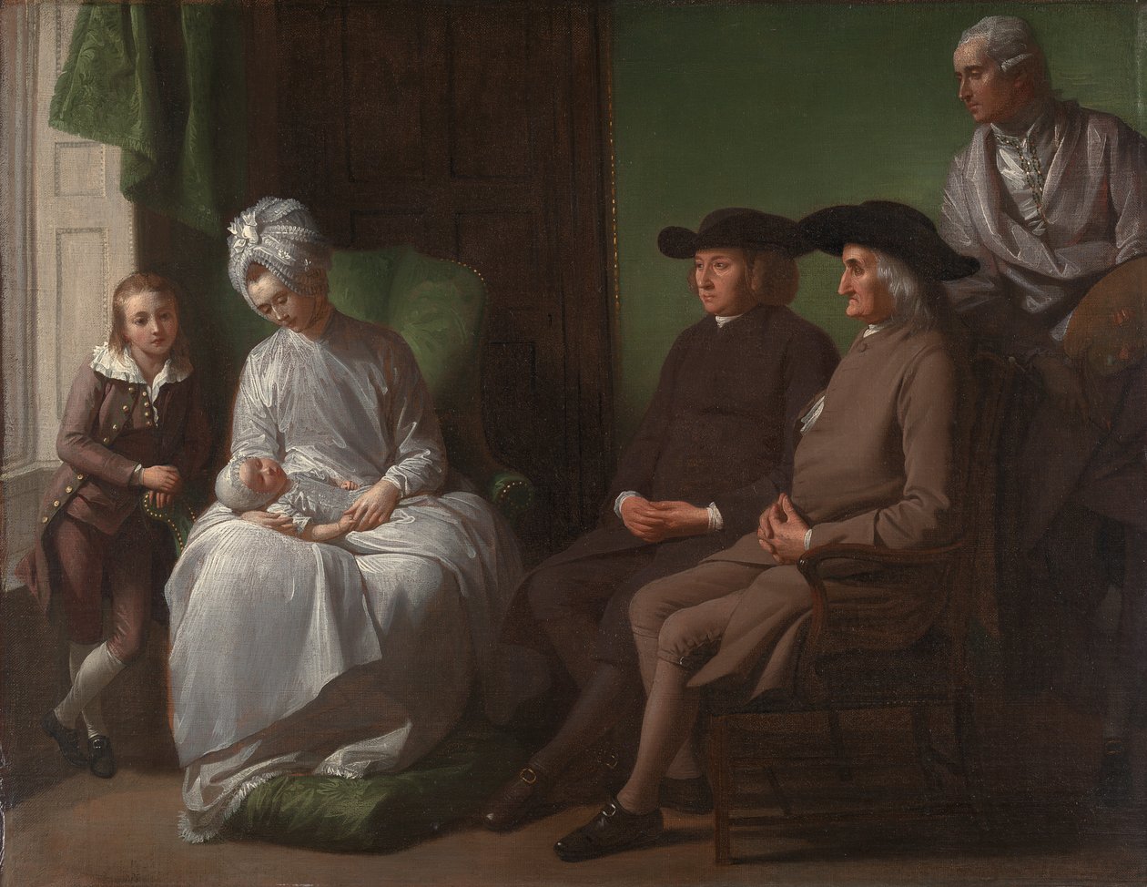 Konstnären och hans familj av Benjamin West