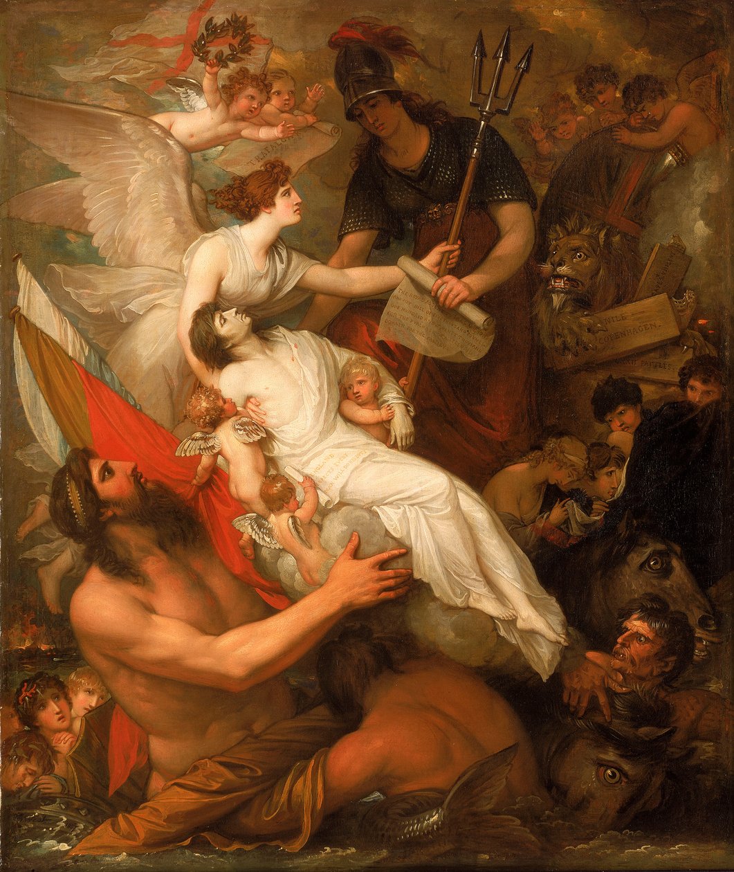 Nelsons odödlighet av Benjamin West