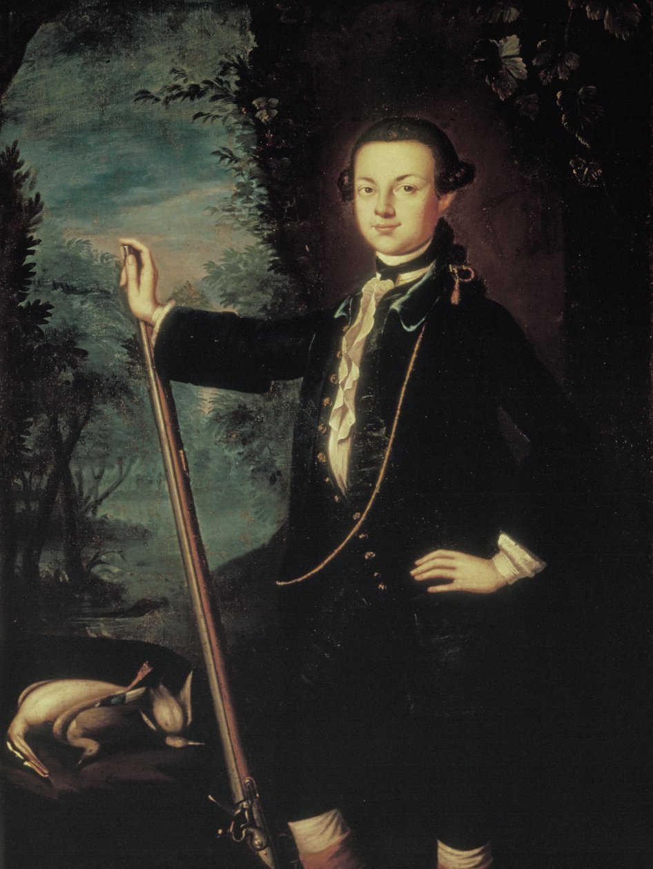 Thomas Mifflin (1744-1800), ca 1757-59 (olja på duk) av Benjamin West
