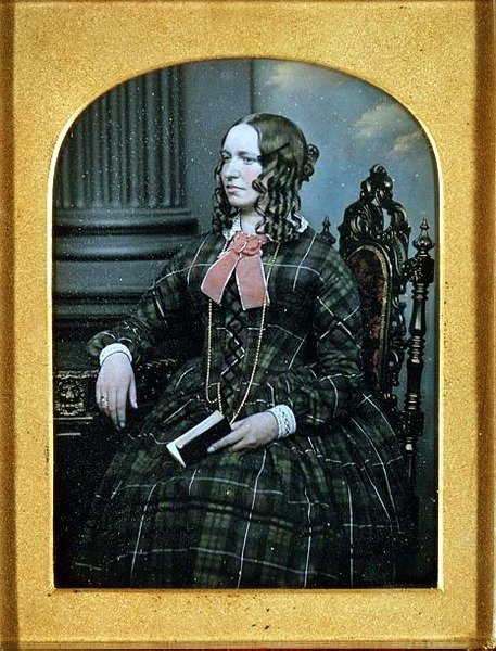 Mary Emma Roper (daguerreotypi) av Benjamin West and Edward Kilburn