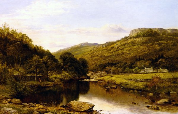 En fin eftermiddag i norra Wales av Benjamin Williams Leader